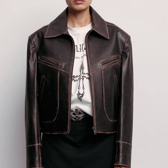 Leather jacket - Picture 5 of 10